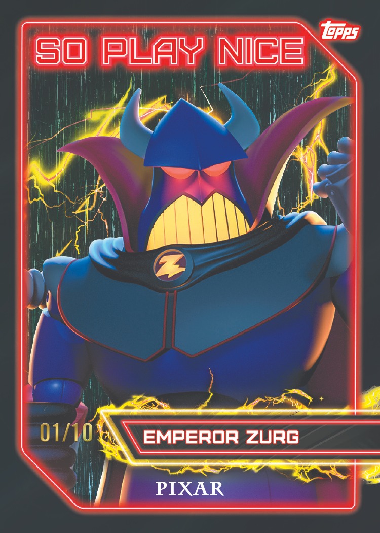 Example Topps 30 Years of Toy Story Card