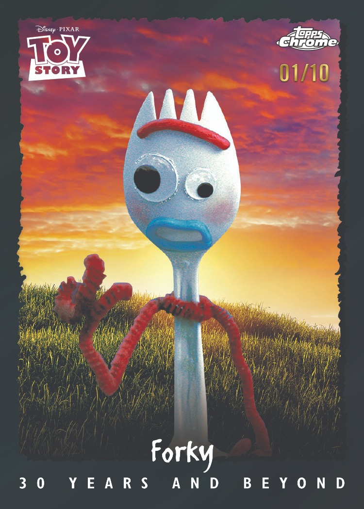 Example Topps 30 Years of Toy Story Card