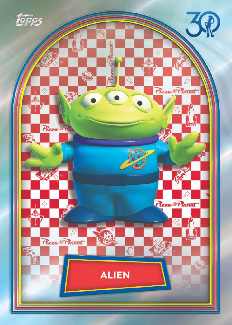 Example Topps 30 Years of Toy Story Card