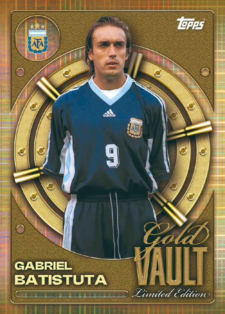 Example Topps Argentina Collectors Tin Card