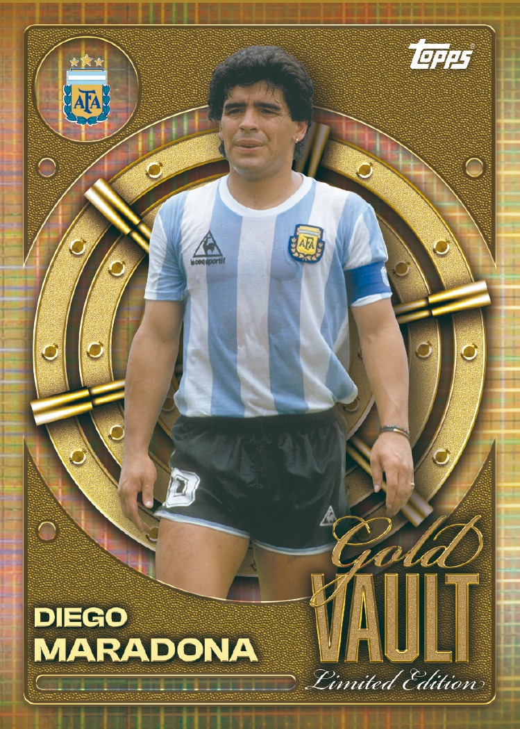 Example Topps Argentina Collectors Tin Card