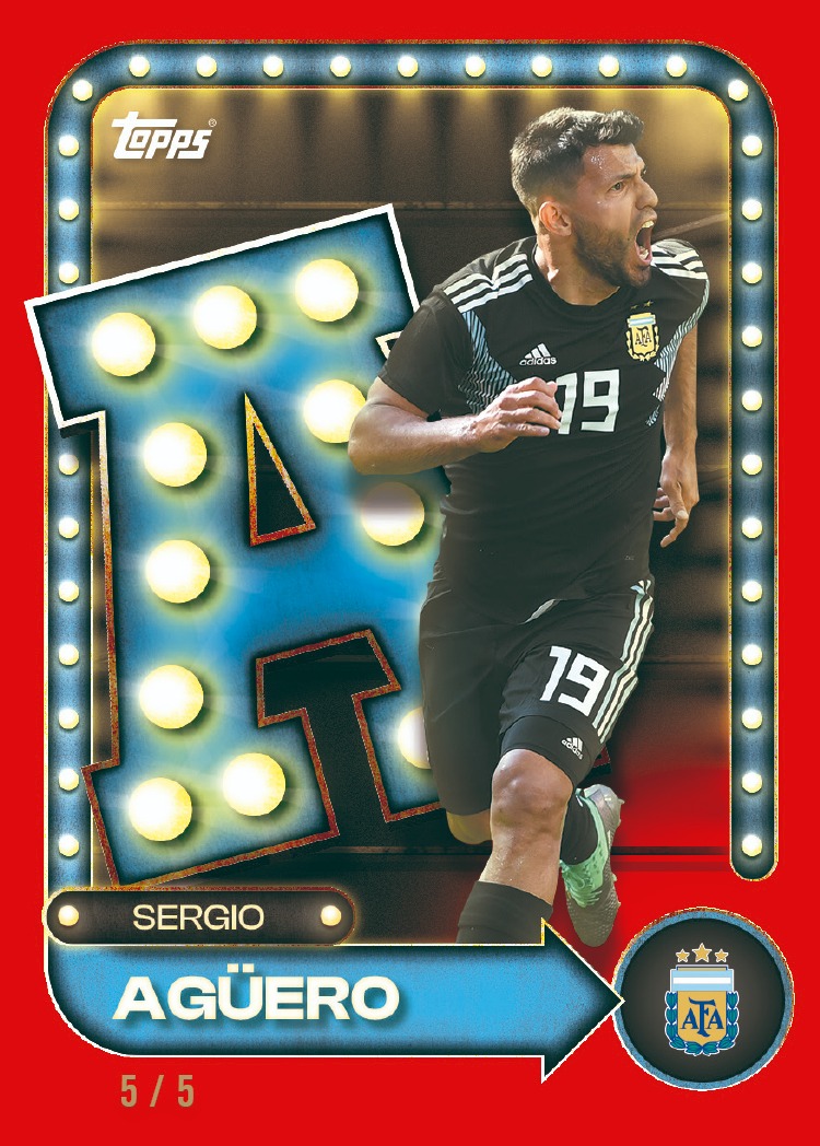 Example Topps Argentina Collectors Tin Card
