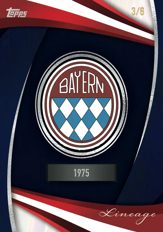 Example Topps Bayern Munich Lineage Card
