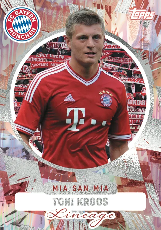 Example Topps Bayern Munich Lineage Card
