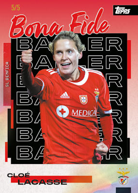 Example Topps Benfica Team Set Card