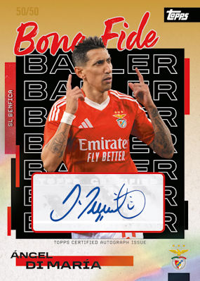 Example Topps Benfica Team Set Card