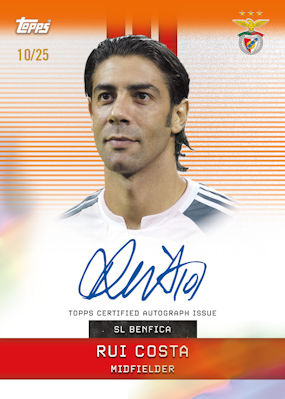 Example Topps Benfica Team Set Card