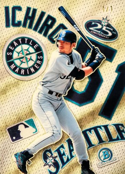 Example Topps Bowman Baseball Card