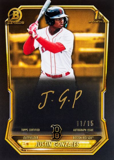 Example Topps Bowman Baseball Card