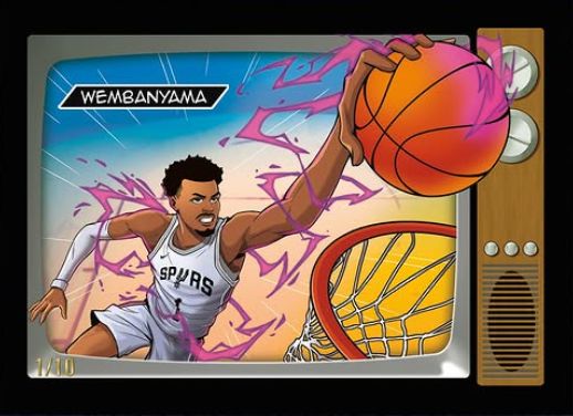 Example Topps Bowman Basketball Card