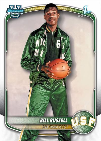 Example Topps Bowman Basketball Card