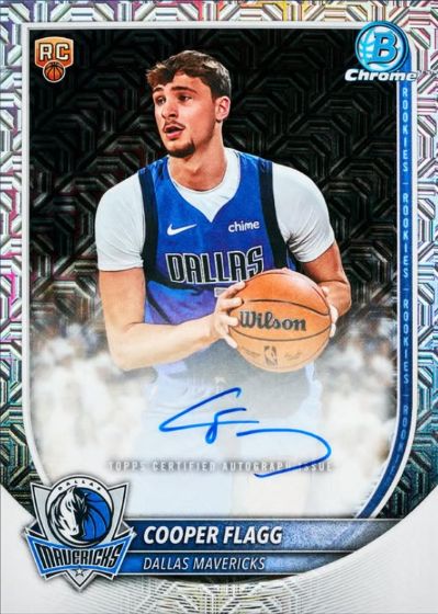 Example Topps Bowman Basketball Card