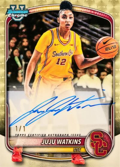 Example Topps Bowman Basketball Card
