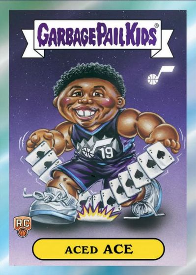 Example Topps Bowman Basketball Card