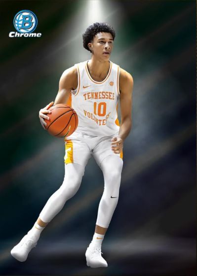 Example Topps Bowman Basketball Card