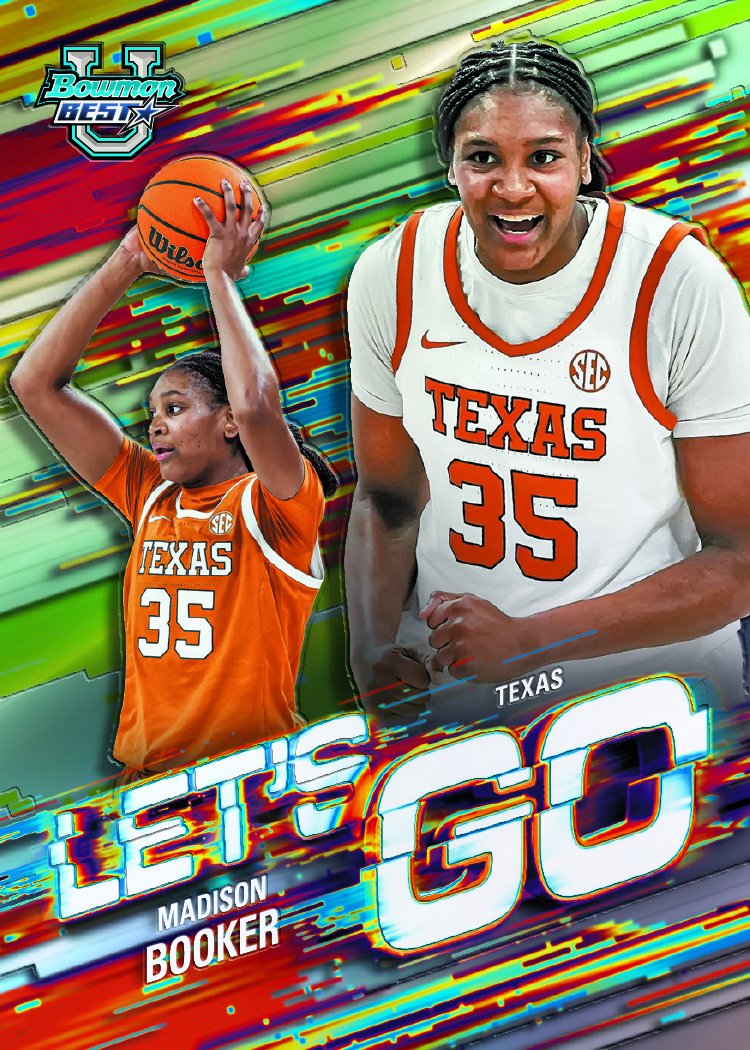 Example Topps Bowman University Best Basketball Card
