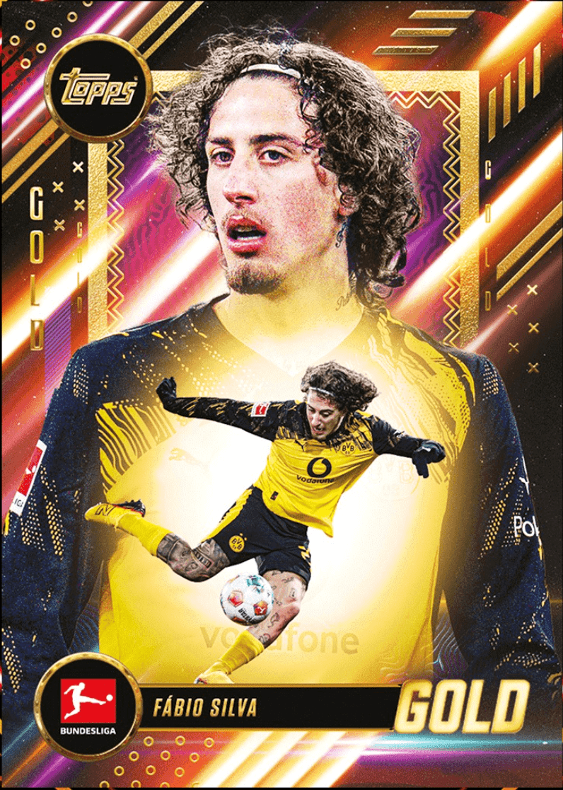 Example Topps Bundesliga Gold Card