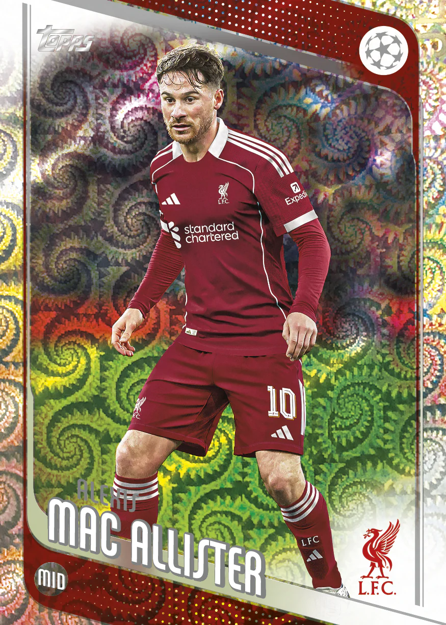 Example Topps Carnaval UEFA Club Competitions Soccer Card