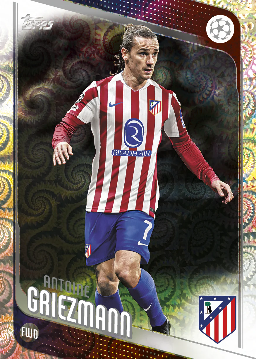 Example Topps Carnaval UEFA Club Competitions Soccer Card