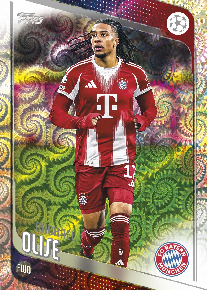 Example Topps Carnaval UEFA Club Competitions Soccer Card