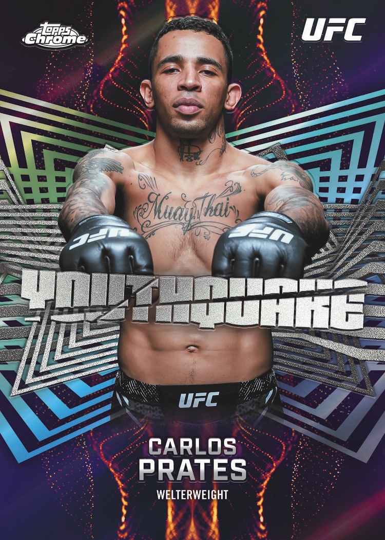 Example Topps Chrome UFC Card