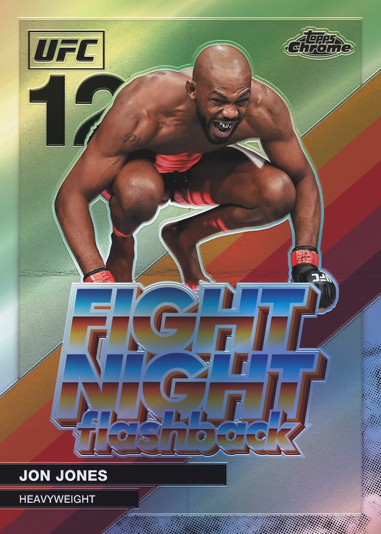 Example Topps Chrome UFC Card