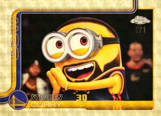 Example Topps Chrome Updates Basketball Card