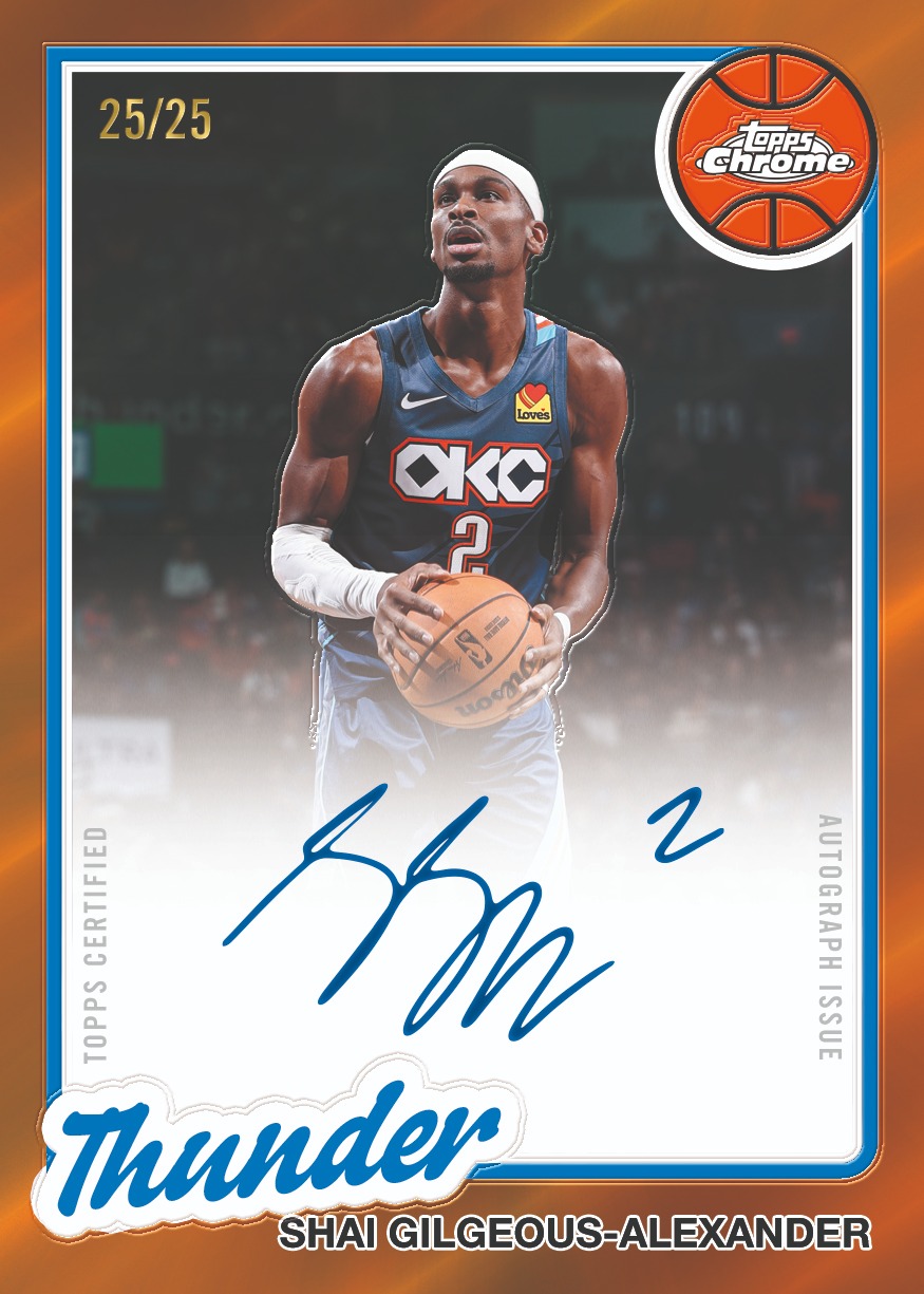 Example Topps Chrome Updates Basketball Card