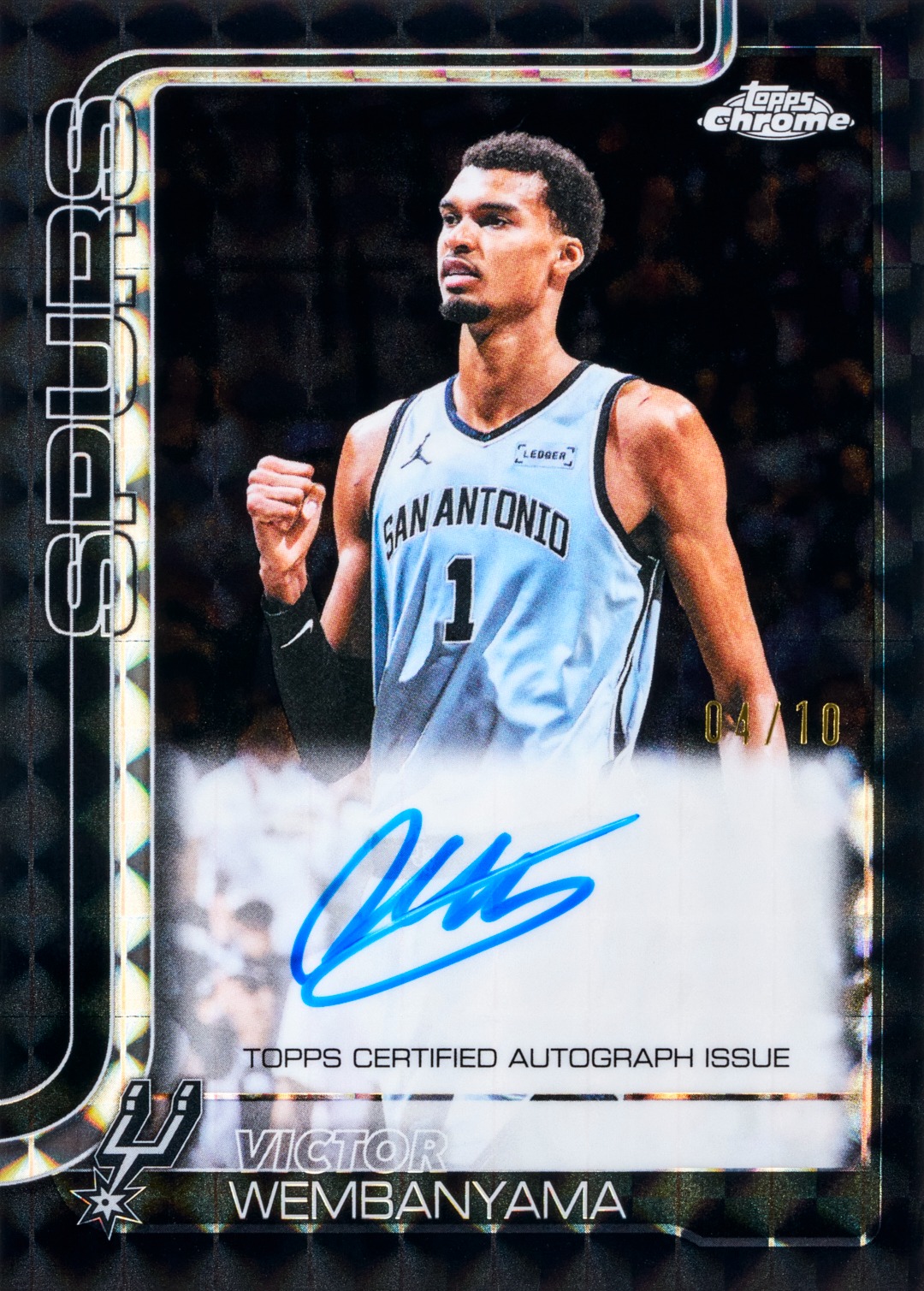 Example Topps Chrome Updates Basketball Card