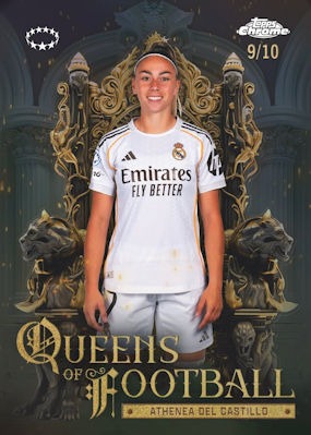Example Topps Chrome UWCL Card