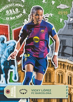 Example Topps Chrome UWCL Card