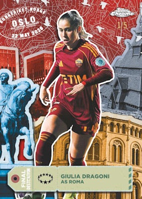 Example Topps Chrome UWCL Card
