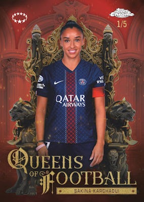 Example Topps Chrome UWCL Card