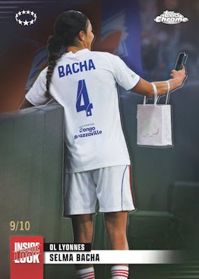 Example Topps Chrome UWCL Card