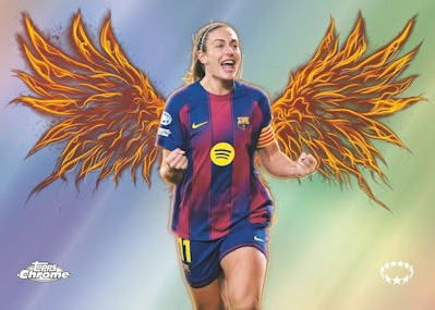 Example Topps Chrome UWCL Card