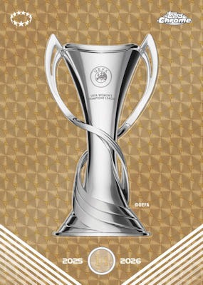 Example Topps Chrome UWCL Card