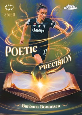 Example Topps Chrome UWCL Card