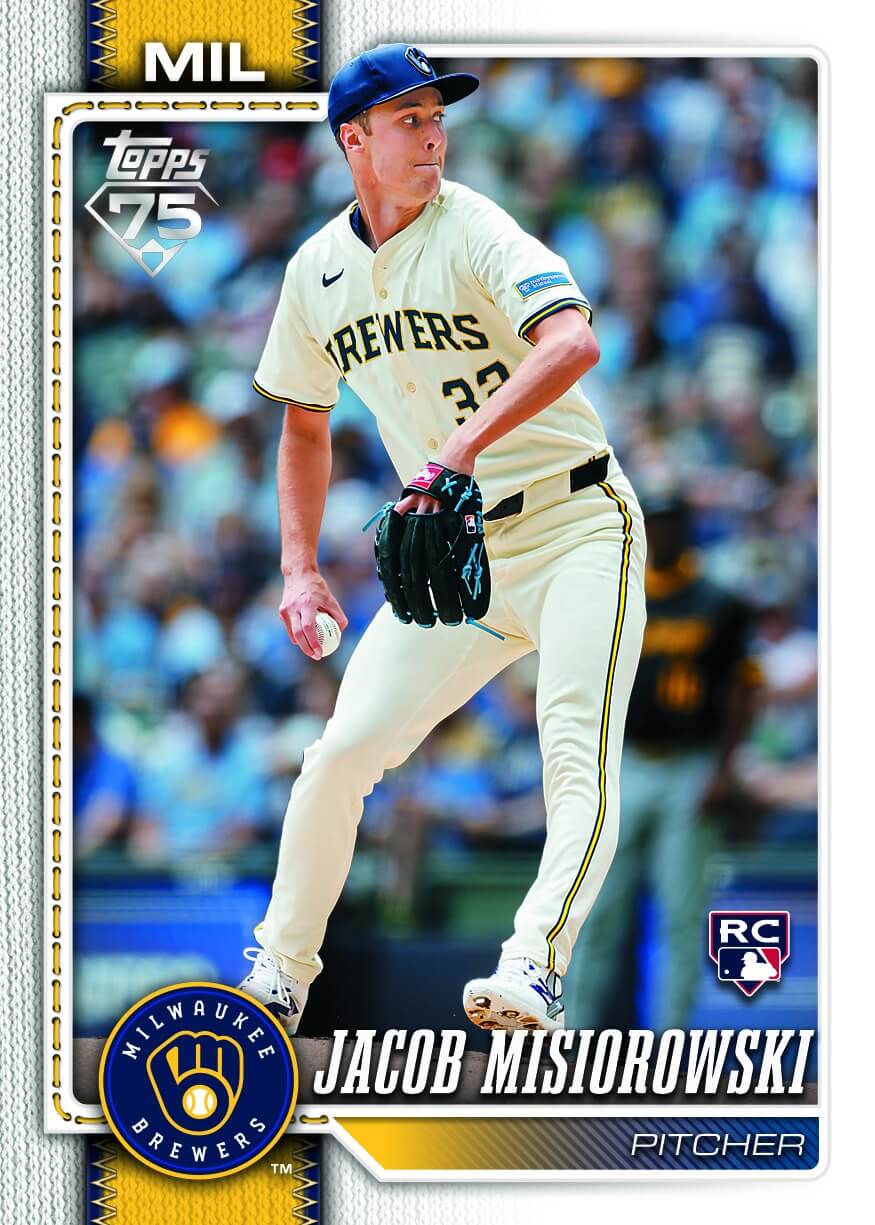 Example Topps Complete Sets Baseball Card