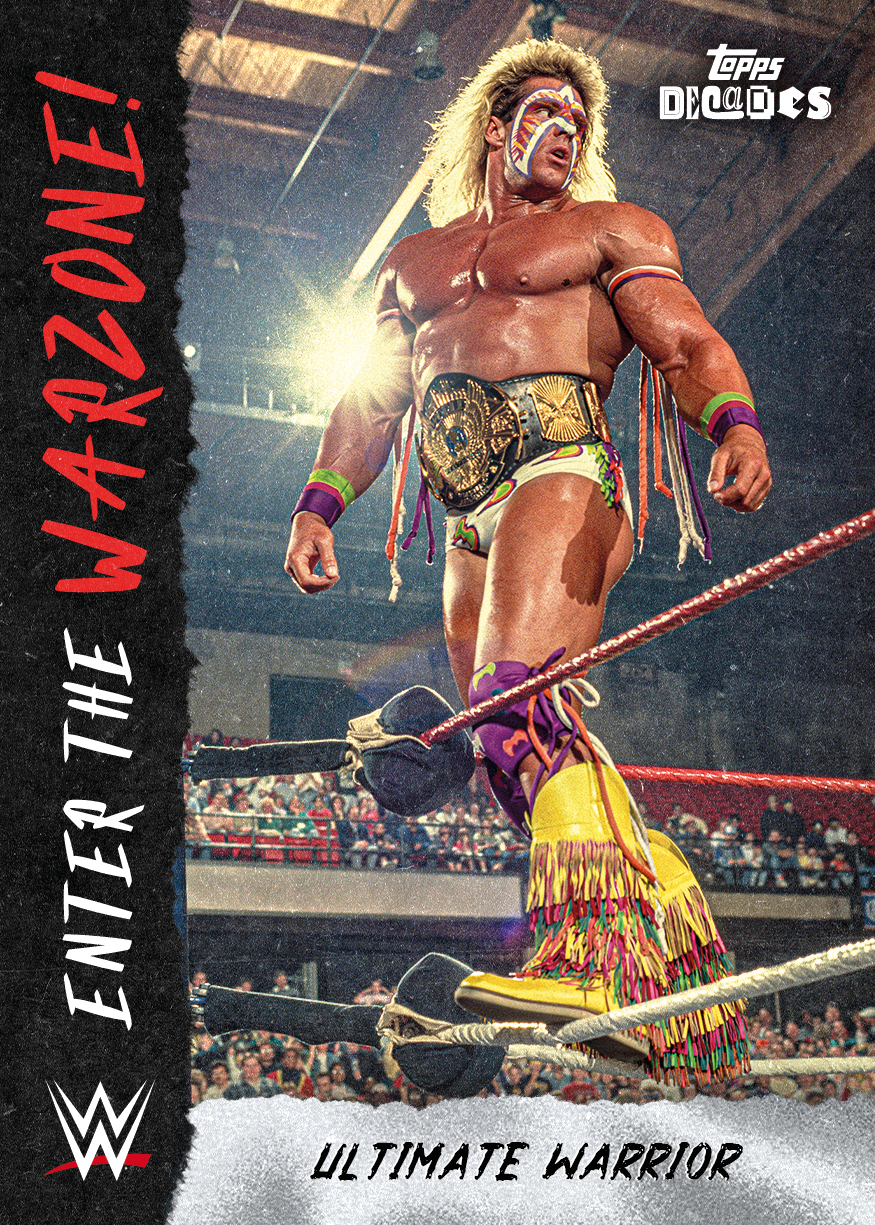 Example Topps Decades WWE – 90’s Edition Card