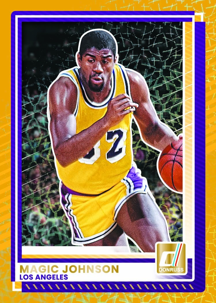 Example Panini Donruss Basketball Card