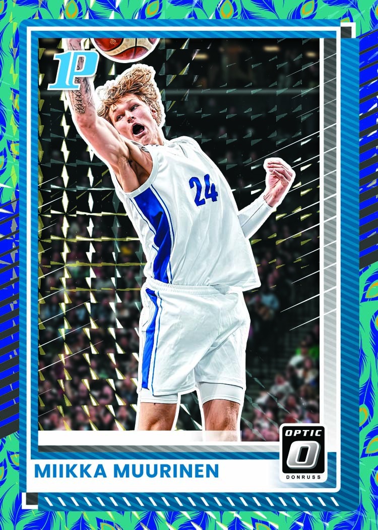 Example Panini Donruss Basketball Card