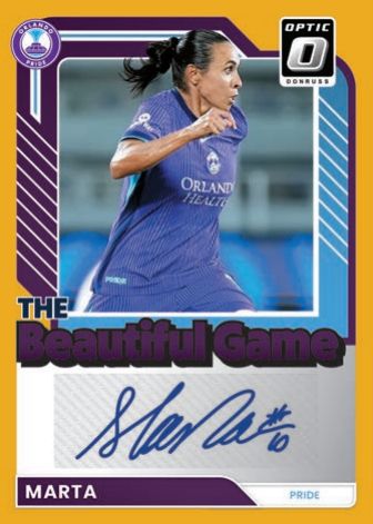 Example Panini Donruss Optic NWSL Card