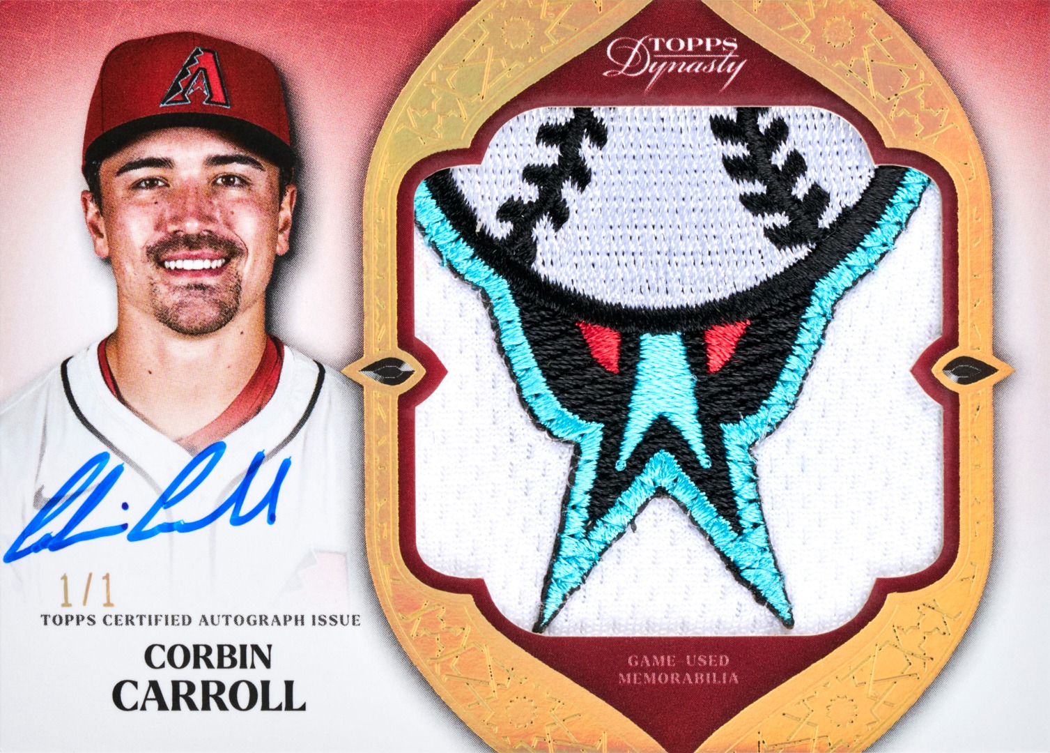 Example Topps Dynasty Baseball Card