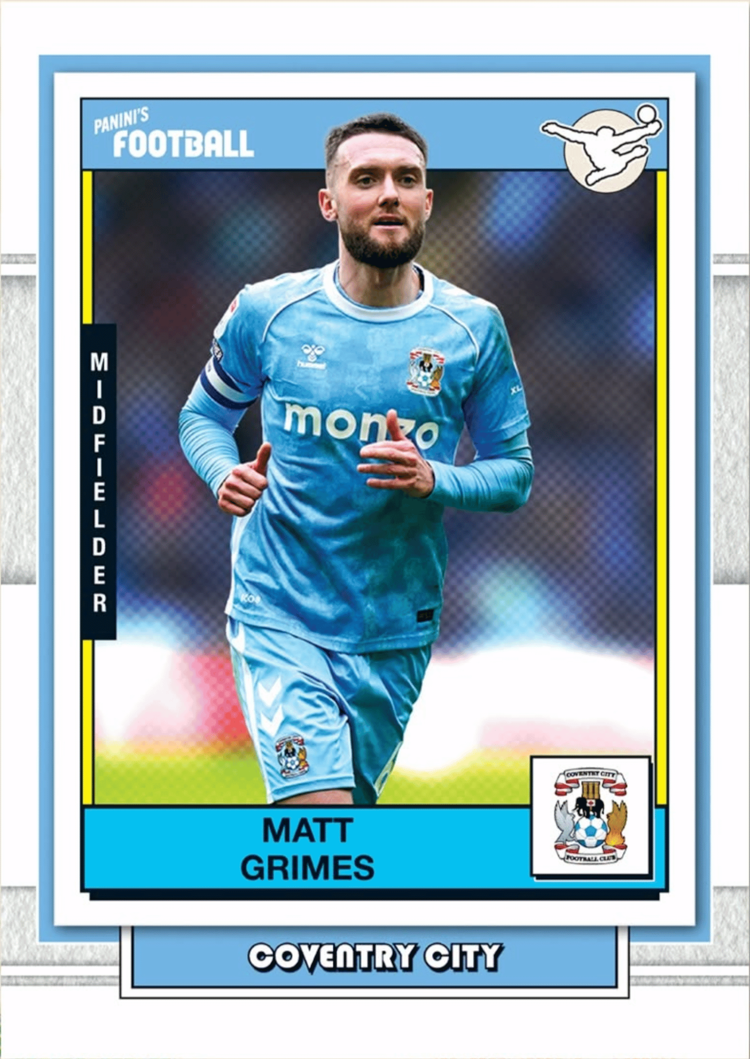 Example Panini EFL Football Cards Card