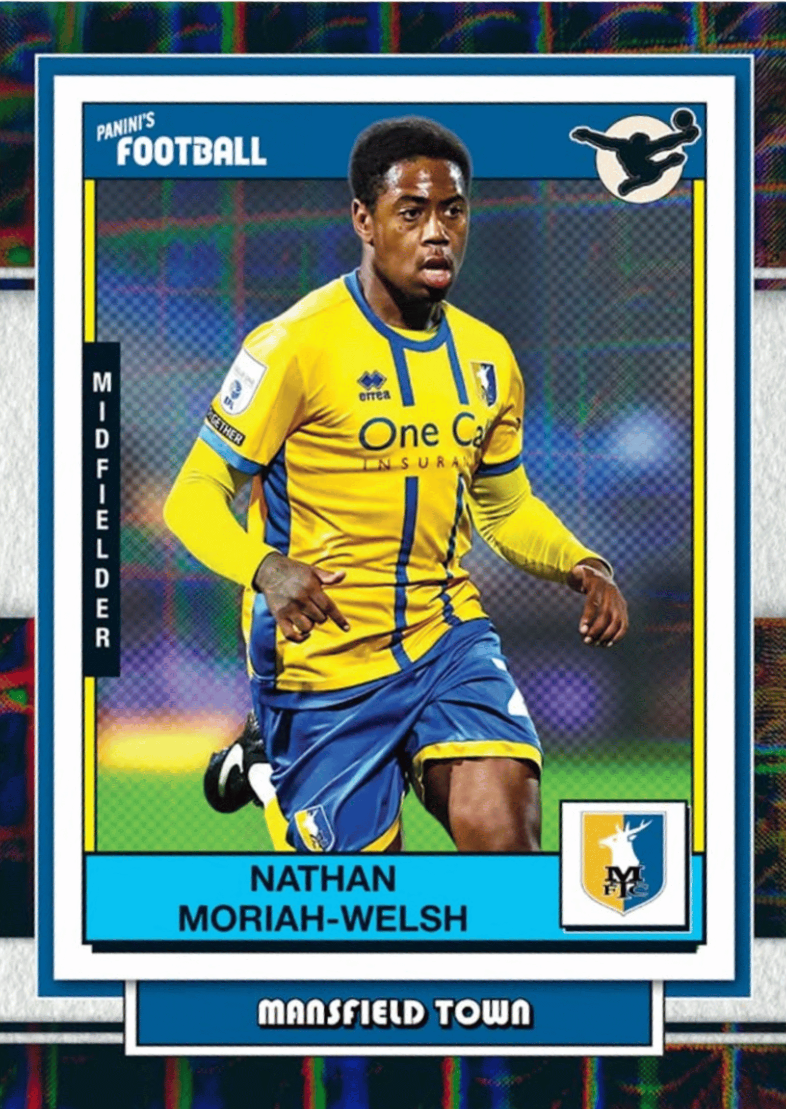 Example Panini EFL Football Cards Card