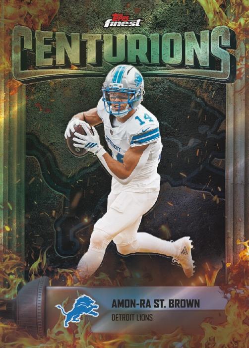 Example Topps Finest Football Card