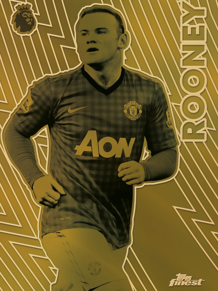 Example Topps Finest Premier League Card