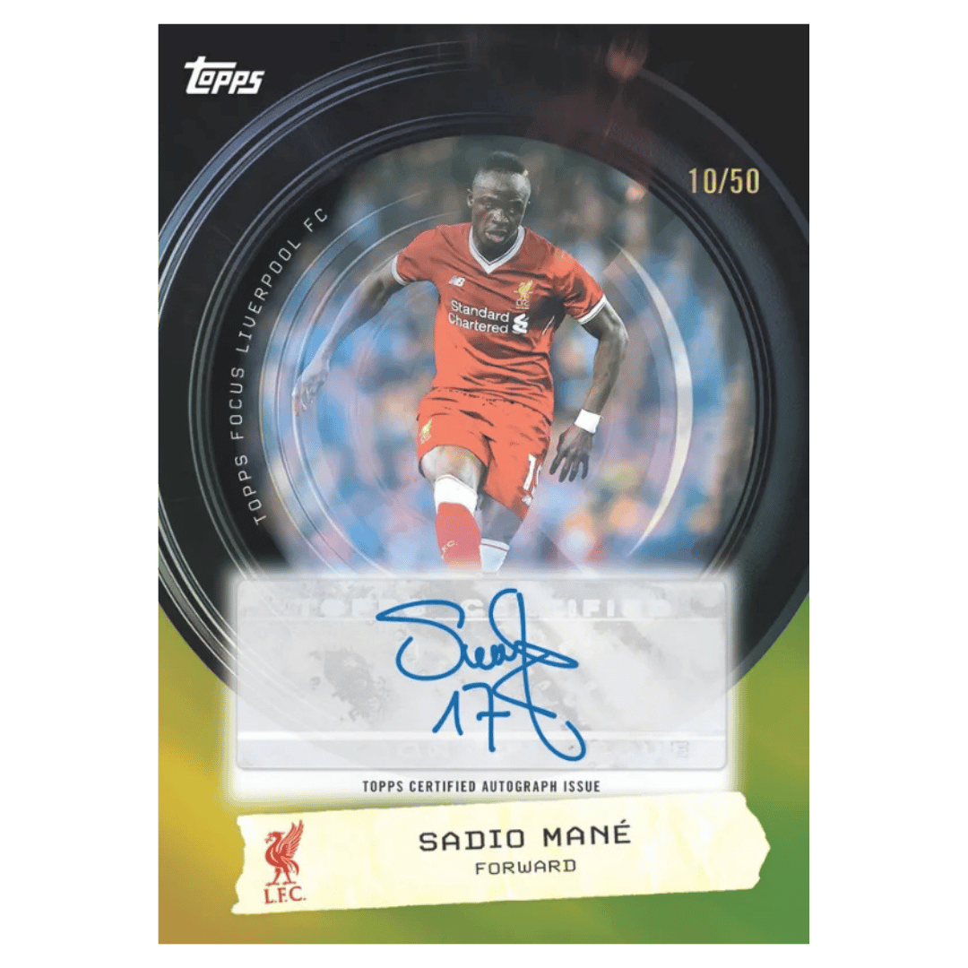 Example Topps Focus Liverpool Card