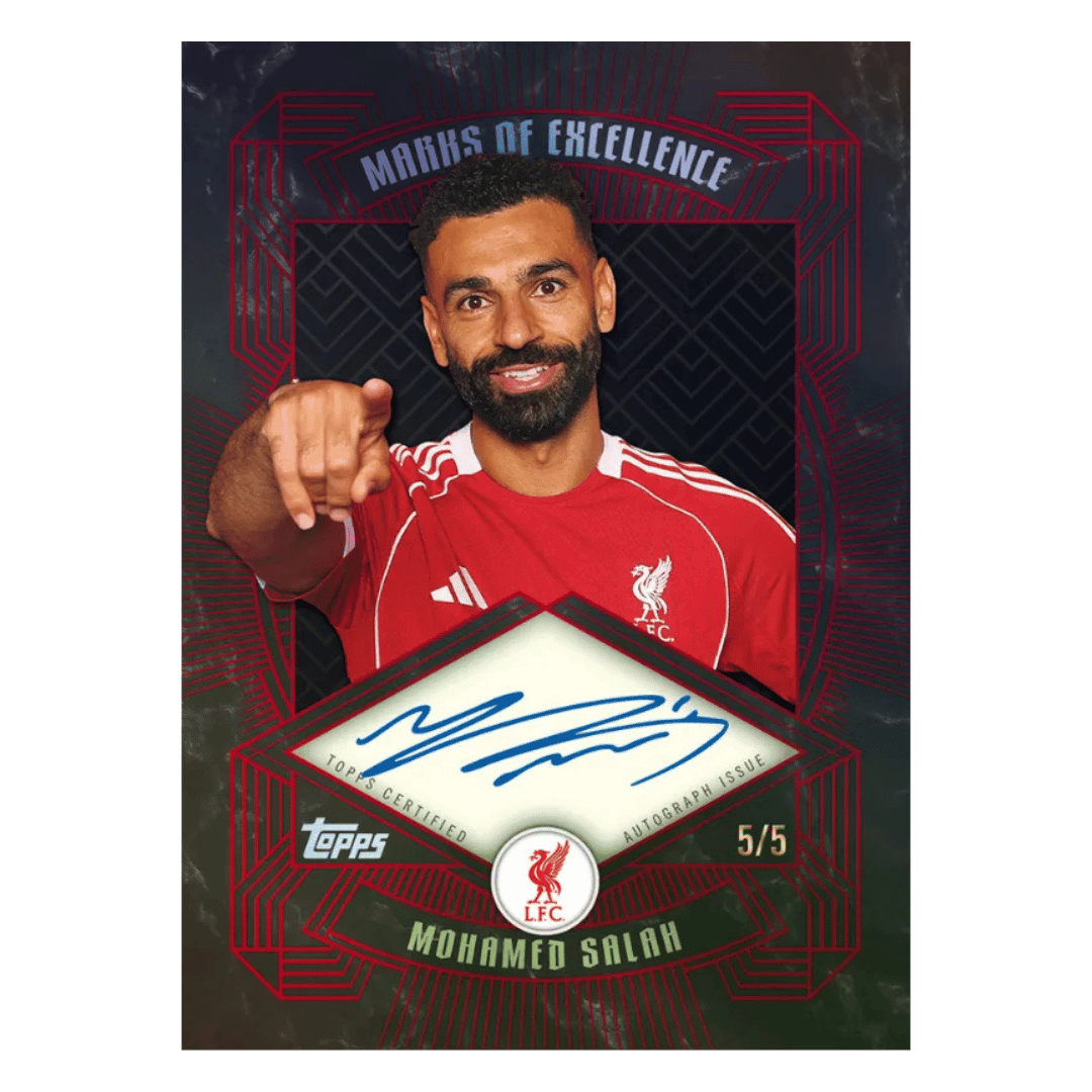 Example Topps Focus Liverpool Card