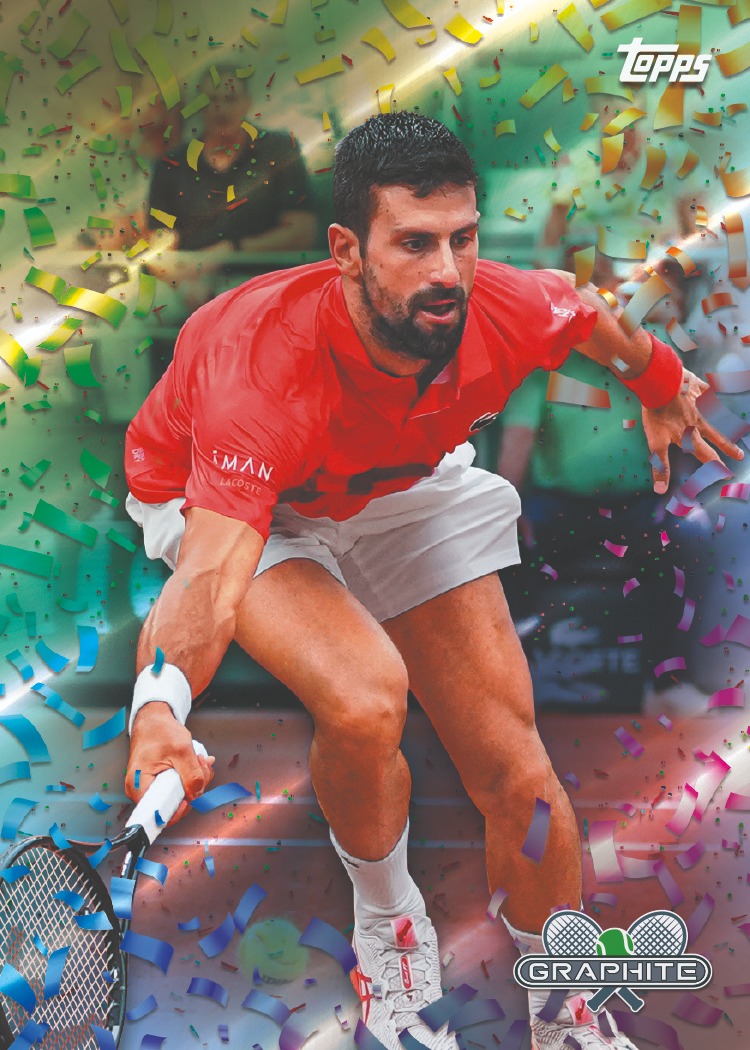 Example Topps Graphite Tennis Card